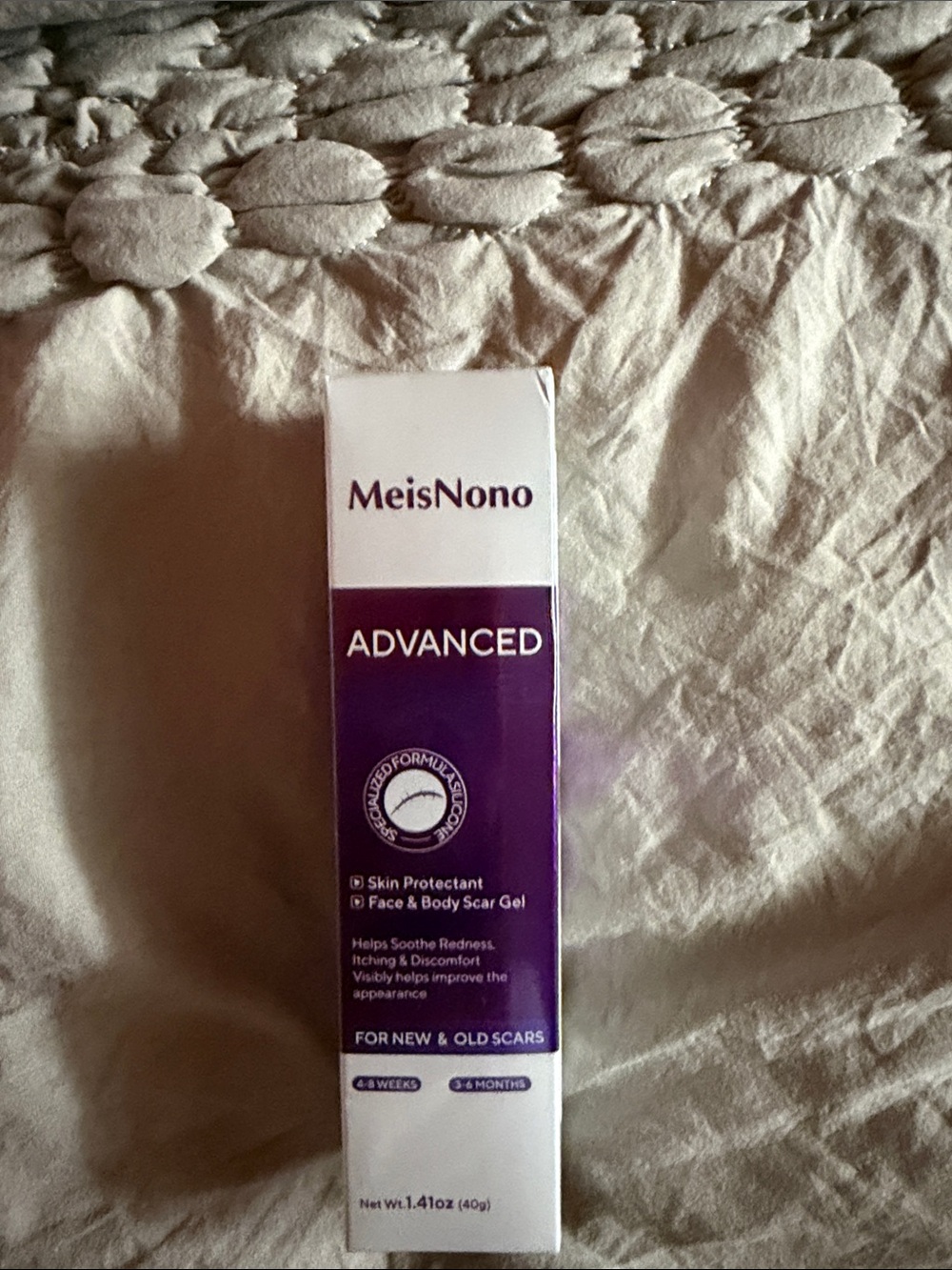 Advanced Purple Scar Gel โ Skin Protectant for Face & Body